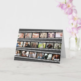 Anpassningsbarna DIY Personlig för fotokollage-fil Kort