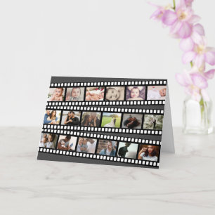 Anpassningsbarna DIY Personlig för fotokollage-fil Kort