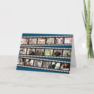 Anpassningsbarna DIY Personlig för fotokollage-fil Kort