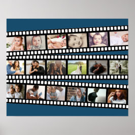 Anpassningsbarna DIY Personlig för fotokollage-fil Poster