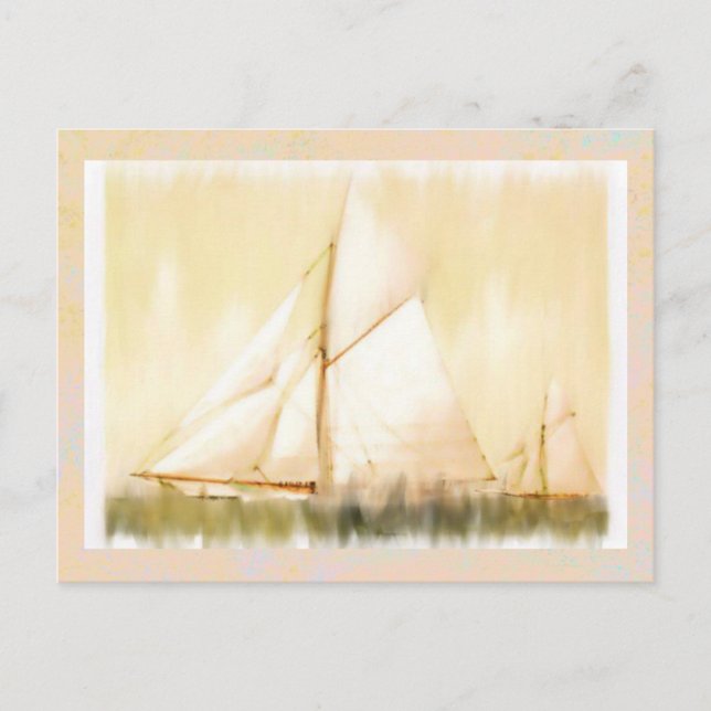 Anpassningsbarna Dreaming Sails Vykort (Framsida)