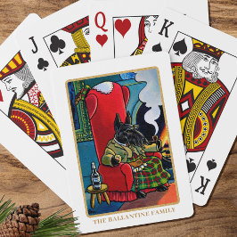 anpassningsbarna "En mardröm" (skotsk Hund) Casinokort