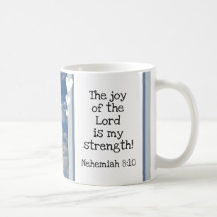 Anpassningsbarna Facklig bibel verse Clouds Photo Kaffemugg