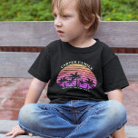 Anpassningsbarna Family Beach Resa Tropical Island T Shirt<br><div class="desc">Coola som motsvarar t-shirts för familjesemester för småbarn till bära på en ökryssning. Det är vackert handflatan träd framför en söt strandsolnedgång. Perfekt anpassningsbar barngarantier för sommaren resa till havs.</div>