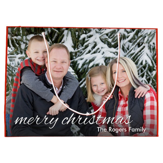 Anpassningsbarna Family Photo God jul (Baksidan)