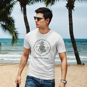 Anpassningsbarna Family Reunion Matching Cruise Re T Shirt