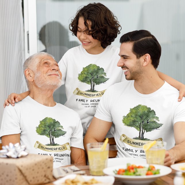 Anpassningsbarna Family Reunion Matching Son Keeps T Shirt (Cute Custom Family Reunion Genealogy Tree Custom T-Shirt for Grandson)