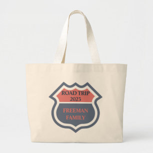Anpassningsbarna Family Road Resa Jumbo Tygkasse