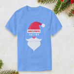 Anpassningsbarna Favorite Doktor T-shirt<br><div class="desc">Berätta för alla vem jultomtens favorit är. Skeppet har Jultomten Hat, mustasch, skägg och text som lyder "Santa's Favorite" Doktor - eller så kan du fylla i blanket. . . . Nurse, farbror, Pappa, Moster, Mamma, Ingenjör, Hund älskare, etc. Anpassa texten med valfri "favorit". Gör en roligt till en hemlig...</div>