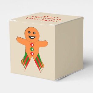 Anpassningsbarna Favoritruta för Pepparkaksgubbe i Presentaskar