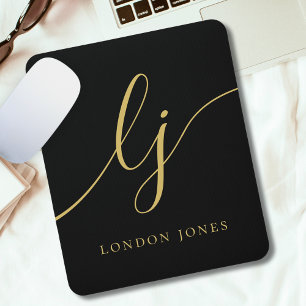 Anpassningsbarna Feminine Black Guld i Monogram El Musmatta