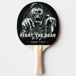 anpassningsbarna "Fight the Dead" Zombie paddle Pingisracket