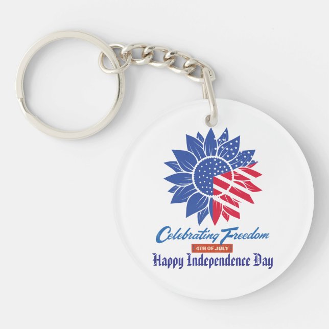 anpassningsbarna "Firande Freedom" Patriotic Solro (Framsidan)