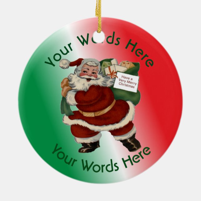 Anpassningsbarna Firefighter Julgransprydnad Keramik (Baksidan)