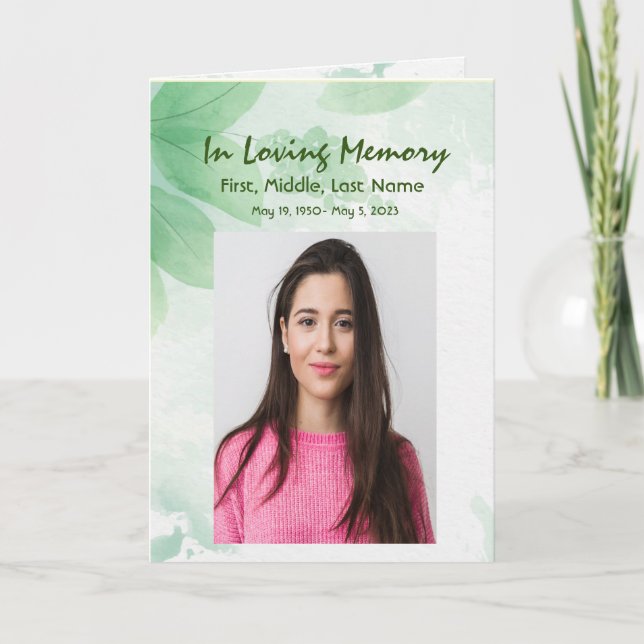 Anpassningsbarna Foliage Botanical Löv Program (Framsida)