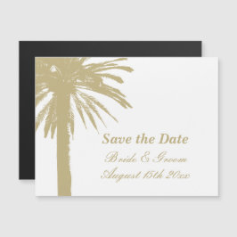 Anpassningsbarna för Beach-bröllopsmagneter sparar