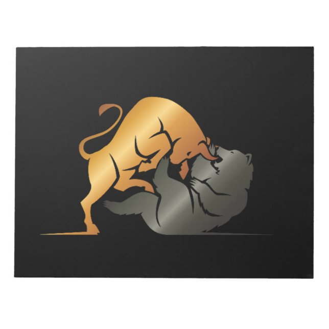 Anpassningsbarna för handel på marknaden i Bull oc Anteckningsblock (Framsida)