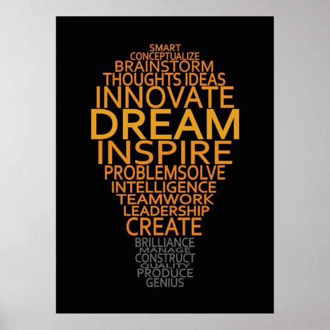Anpassningsbarna för inspirationsljus poster (Framsidan)