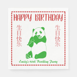 Anpassningsbarna för kinesiska övertagna Restauran Pappersservett