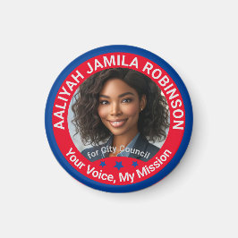 Anpassningsbarna för lokalt val i personlig Photo  Magnet