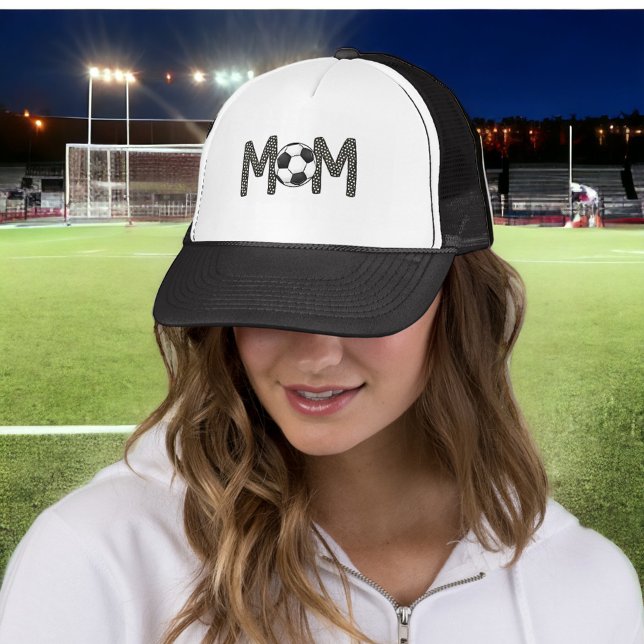 Anpassningsbarna Fotboll för Trendiget Mamma Polka Keps (Skapare uppladdad)
