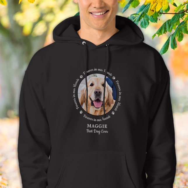 Anpassningsbarna Foto på Pet Memorial Pet Loss Kee Hoodie (Skapare uppladdad)