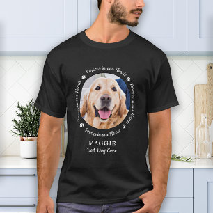 Anpassningsbarna Foto på Pet Memorial Pet Loss Kee T Shirt