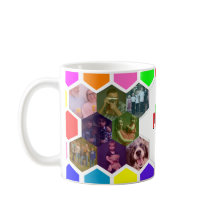 Anpassningsbarna Fotokollage i Power Art Honeycomb