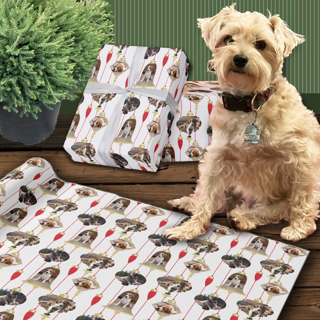 Anpassningsbarna Foton för god jul-utsmyckningar Presentpapper (Skapare uppladdad)