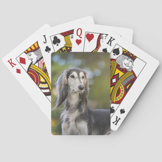 Anpassningsbarna FotoPersonlig Casinokort (Baksidan)