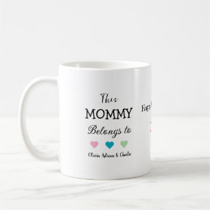 Anpassningsbarna Gått för nutida Mamma Barn Cute H Kaffemugg