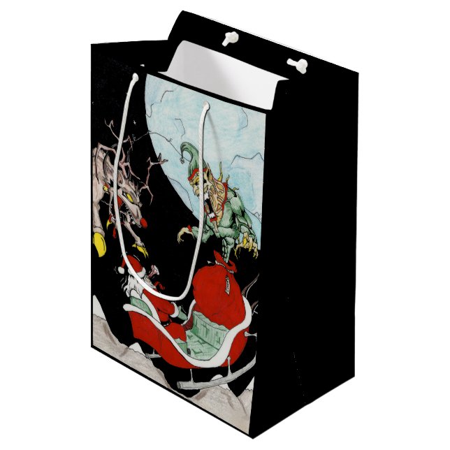 Anpassningsbarna Gift Bag - julmardrömmen (Framsidan Vinklad)