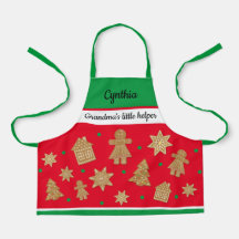 Anpassningsbarna Gingertea All-over Print Apron