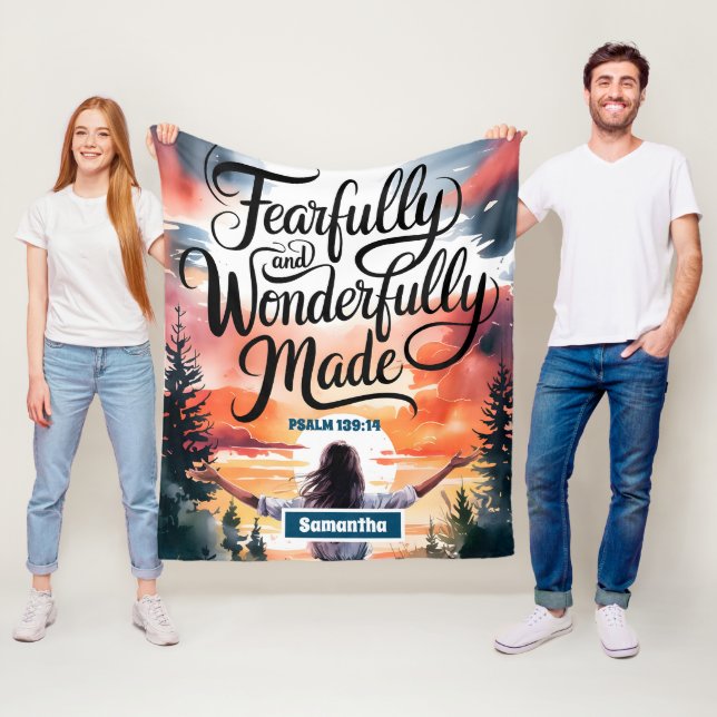 Anpassningsbarna gjorde på ett skrämmande sätt kri fleecefilt (På plats)