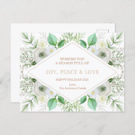 Anpassningsbarna god jul Card - julkort Helg Vykort