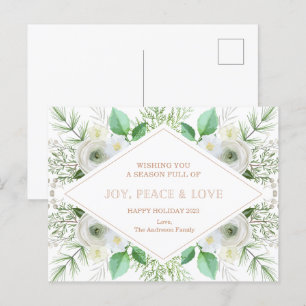 Anpassningsbarna god jul Card - julkort Helg Vykort
