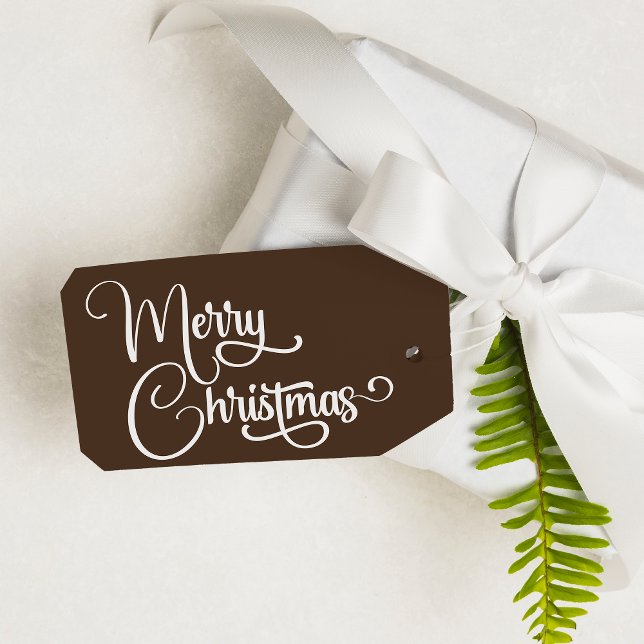 Anpassningsbarna God jul Elegant personlig  Presentetikett (Image from FreePik)