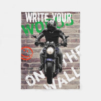 Anpassningsbarna Graffiti för motorcykel Blanket B
