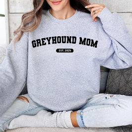 Anpassningsbarna GREYHOUND MAMMA Hund Morsa, födel T Shirt