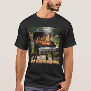 Anpassningsbarna GRILL MASTER FAR DAY T Shirt