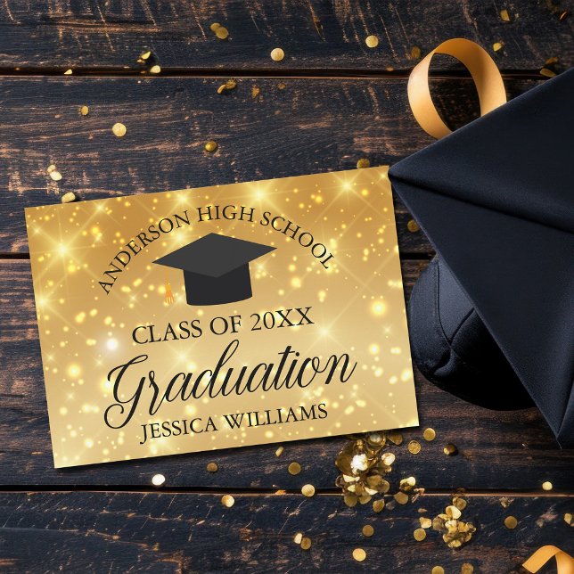 Anpassningsbarna Guld Gnistra Chic Studenten,  Meddelande (Skapare uppladdad)