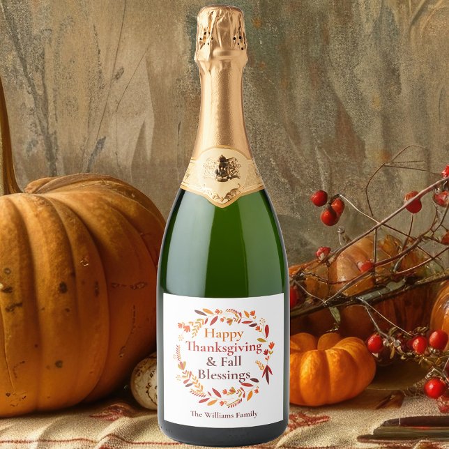 Anpassningsbarna happy thanksgiving Fall Blessings (Skapare uppladdad)