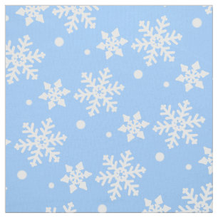 Anpassningsbarna helgdag Fabric jul Snowflake Fabr Tyg