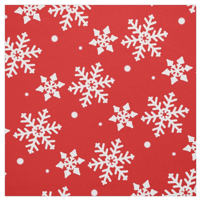 Anpassningsbarna helgdag Fabric jul Snowflake Fabr Tyg (Provkarta)