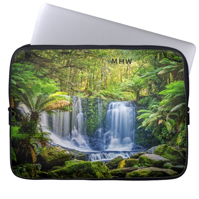 Anpassningsbarna Horseshoe Falls monogram laptop s Fodral (Framsidan)