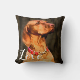 anpassningsbarna hund lägger till eget foto och eg kudde