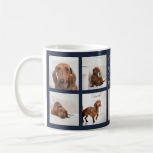 Anpassningsbarna Hund Paw Skriv ut åtta foton Kaffemugg