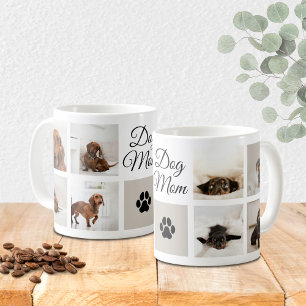 Anpassningsbarna Hund Paw Skriv ut åtta foton Kaffemugg