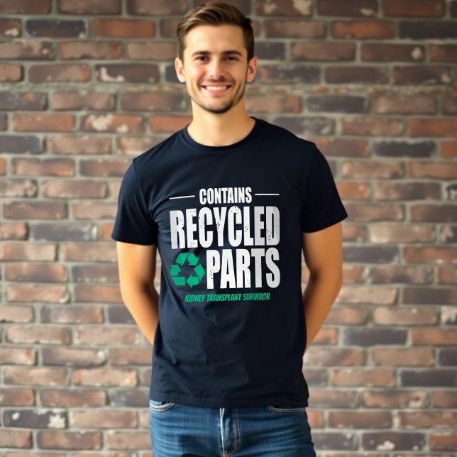 Anpassningsbarna innehåller återvunna delar som tr t shirt (Skapare uppladdad)
