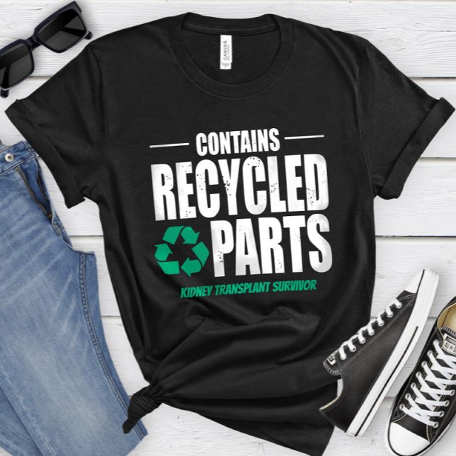 Anpassningsbarna innehåller återvunna delar som tr t shirt (Skapare uppladdad)